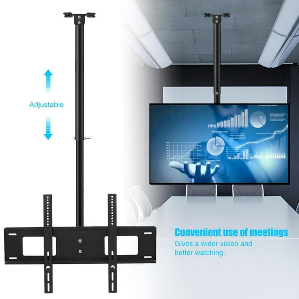 Walfront 32 63in Tv Ceiling Mount, Ceiling Suspended Tv Mount