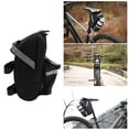 thumbnail image 4 of Bike Saddle Bag, Polyester PU Shock  Bike Saddle Pack Firm Fixing Large Space Waterproof With Water Bottle Pocket For Riding, 4 of 8