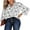 White, variant on SHEWIN Blouses for Women Long Sleeve V Neck Smocked Tops Casual Boho Floral Print Chiffon Blouse Shirts Yellow M