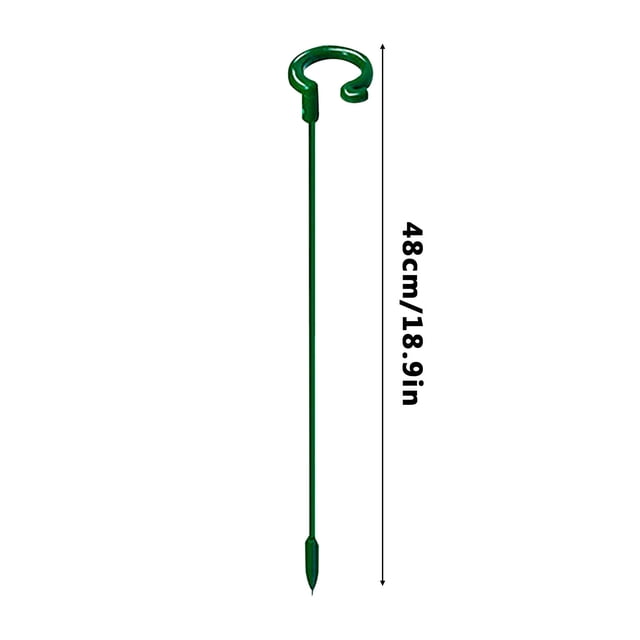 Plant Support Stake 1Pack Upgrade Fiberglass Plant Support Garden Stakes Flower Plant Support With Support Ring Garden Plant Support Sticks For Indoor
