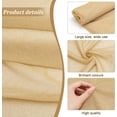 thumbnail image 3 of WEBEEDY Polyester Spandex Stretch Fabric for DIY Christmas Crafting and Clothing Black 200x150x0.04cm, 3 of 7