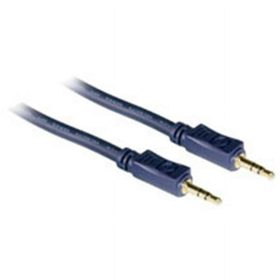 3ft VELOCITY 3.5mm STEREO AUDIO CABLE M-M