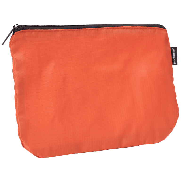 Mumi Leak Proof Travel Toiletry Bag Set of 3 - Orange