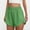 #Green, variant on DPTALR Women’s Fashion High Waisted Elastic Wide Leg Casual Summer Solid Comfy Shorts with Pockets,Zipper Fly,Green,Size M