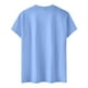 thumbnail image 3 of Pop cazadora para niña Demon Hunters Round-Neck Printed Anime Trio Poster T Shirt （Light Blue）, 3 of 3