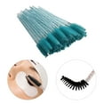 thumbnail image 3 of tredstone 50Pcs Disposable Wands Eyelash Brushes Makeup Eyelash Extension Green, 3 of 5
