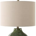 thumbnail image 7 of Bowery Hill Contemporary 23"H x 15"W x 15"D Ceramic Table Lamp in Green, 7 of 7