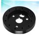 thumbnail image 5 of Luxshiny Adaptador Para Volante Negro En Automóviles Compatible Con 6 Orificios Y Material Resistente, 5 of 8