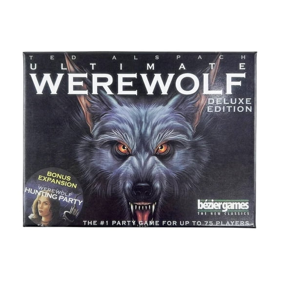 Bezier Games | One Night Ultimate Werewolf | Board Game | Ages 14 | 3-10 Players | 10 Minutes Playing Time