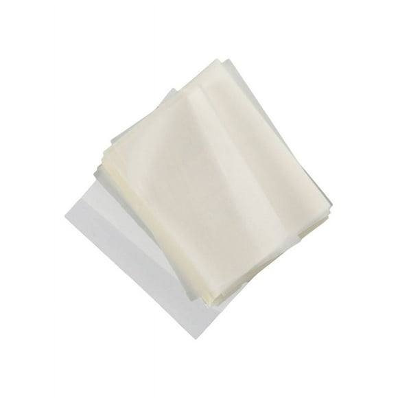 Bgsha 500pcs Sheets Edible Glutinous Rice Paper Xmas Wedding Candy Food Sweets Wrapping 8*6.5*1cm Kitchen Dining Bar