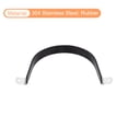thumbnail image 4 of Unique Bargains 6Pack 6' Cable Clamp U Shape Stainless Steel Rubber Cushioned Pipe Strap, 4 of 5
