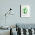 thumbnail image 4 of Stupell Industries Minimal Green Palm Tropical Plant over White Grey Framed, 11 x 14, Design by Melissa Hyatt LLC, 4 of 5