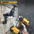 thumbnail image 5 of Ecarke Cordless Heat Gun Hot Air Machine Lithium Rechargeable Heating for Dewalt (Tool Only), 5 of 6