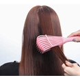 thumbnail image 4 of Peine rosa para cabello africano, para cabello rizado, ondulado, largo y mojado ER, 4 of 5