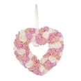thumbnail image 2 of Decoración de San Valentín, corona de flores de espuma y rosas, corona para fiesta de boda, corona realista para puerta delantera para novia o madre, Estilo C, 2 of 8