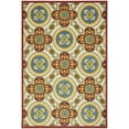 thumbnail image 2 of Nourison Aloha Indoor/Outdoor Red/Multi 6' x 9' Area Rug, (6x9), 2 of 9