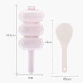 thumbnail image 2 of Rice Ball Mould Shaker for Home Use 8Pcs Simple Sushi Rice Ball Maker, 2 of 3