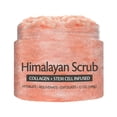 thumbnail image 1 of Exfoliante infundido con colágeno y células madre, exfoliante natural para el cuerpo y la cara, soufflé para las arrugas, exfoliante limpiador, 12 Oz/340g, 1 of 4