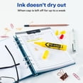 thumbnail image 4 of Avery Hi-Liter Desk Style Highlighters Chisel Tip Yellow Dozen (07742), 4 of 8