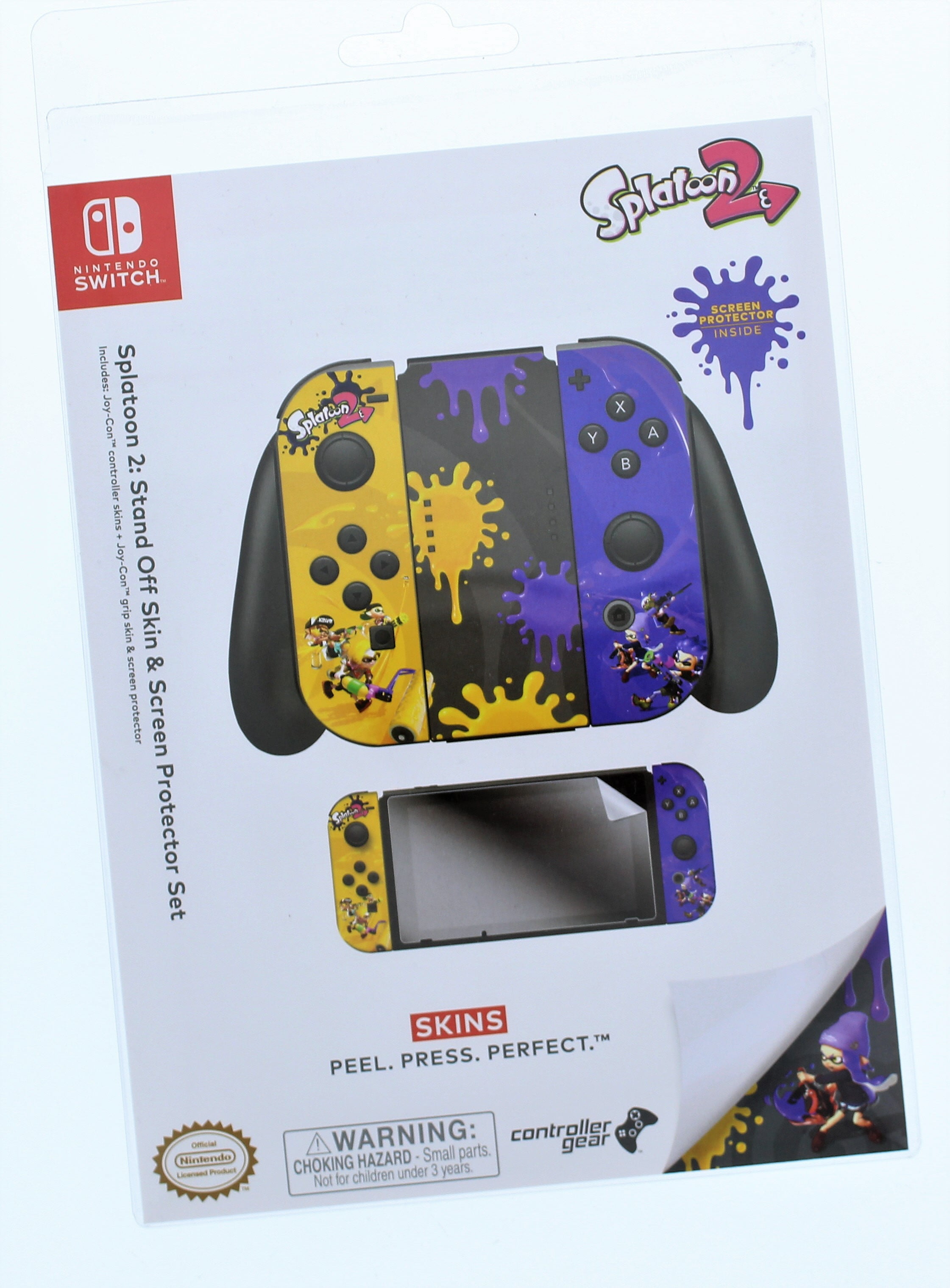 nintendo switch joy con splatoon