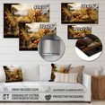 thumbnail image 4 of Designart "Abundance Harvest African Painting III" African Metal Art Living Room, 4 of 5