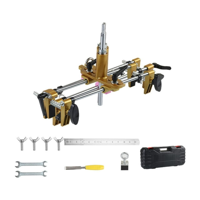 Kit de abridor de orificios para cerradura de puerta shamjiam Máquina ranuradora de cubierta antipolvo de silicona