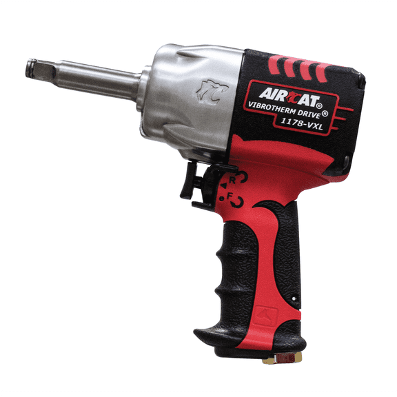 AIRCAT Pneumatic Tools 1178-VXL-2: 1/2-Inch Vibrotherm Drive Impact Wrench 1,300 ft-lbs - 2-Inch Extended Anvil