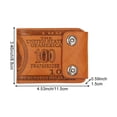 thumbnail image 2 of Yvsxxv PU Leather Bifold Men's Wallet, 2 of 7