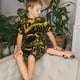 thumbnail image 4 of Balery Urban Graffiti Scorpion Illustration Conjunto de Pijama Infantil de Manga Corta con Estampado – Ropa de Dormir de Algodón Suave-3X-Large, 4 of 6