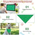 thumbnail image 5 of NOGIS 12 Pcs Plain Dog Bandanas for Dogs Puppy Blank Dog Bandanas Adjustable Triangle Solid Color Dog Bandanas Red Dog Bandana Heat Transfer Washable Dog Handkerchief (Random Color), 5 of 7