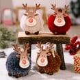 thumbnail image 4 of Adornos navideños de alce rojo, colgante para árbol de Navidad, bricolaje, regalos de fiesta de Año Nuevo 2024, suministro de Navidad, decoración del hogar, 4 of 4