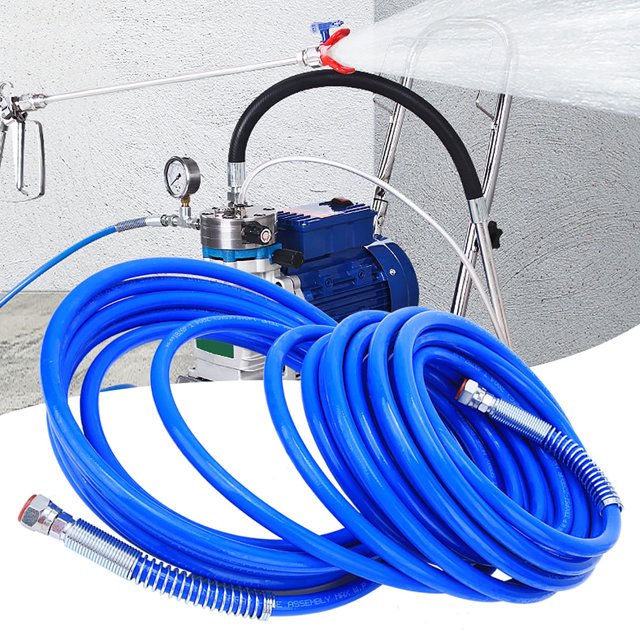 High Cleanliness Paint Spray Hose, Paint Fiber Tube, Low Expansion Rate Decoration Industrial Application For Paint Spraying Liquid Blasting