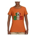 thumbnail image 2 of Wild Bobby Mexican Queen Latin Pride Women Graphic Tee, Orange, Small, 2 of 5