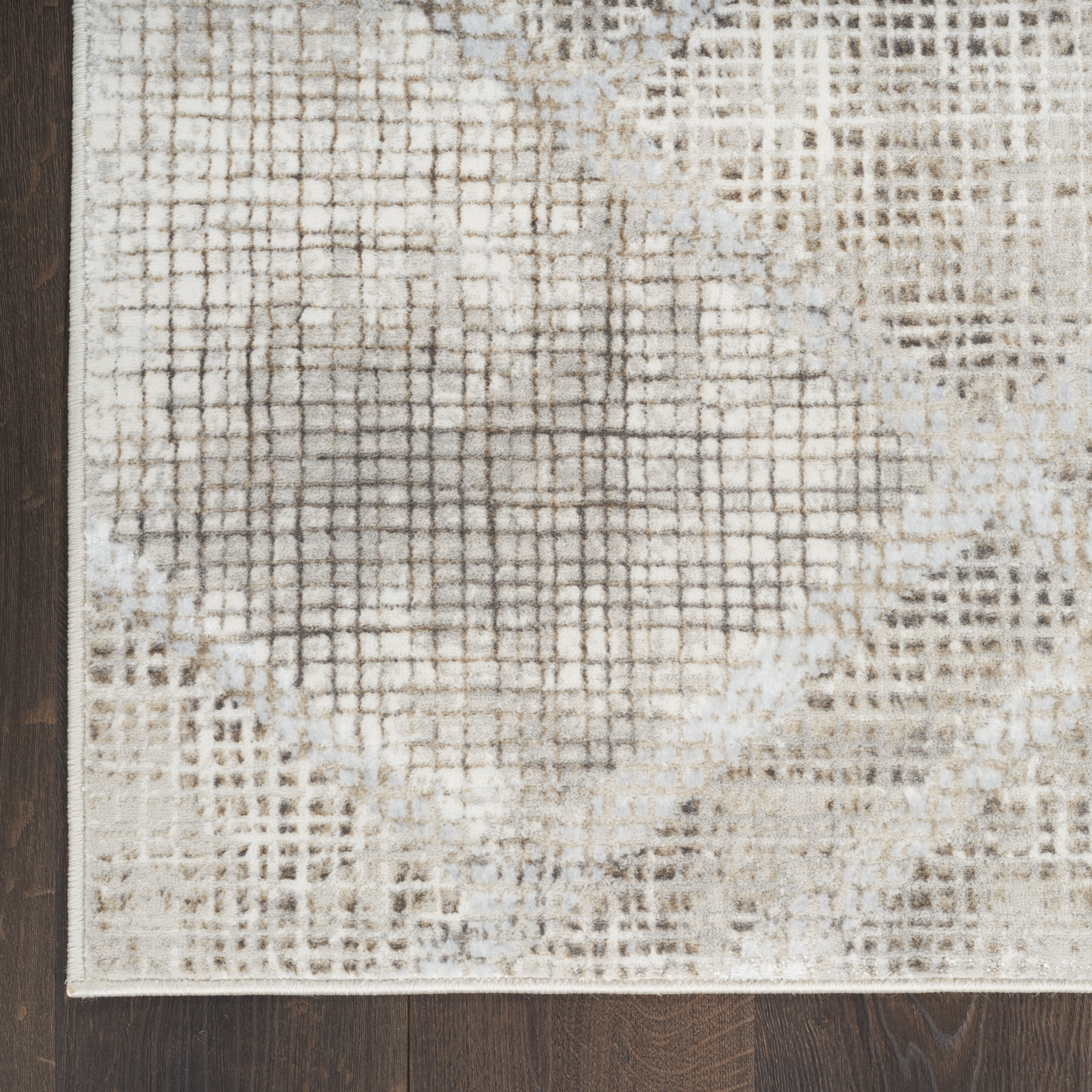 Inspire Me! Home Décor Iliana Modern Grey 5'3" x 7'3" Area Rug (5x7)