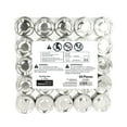 thumbnail image 3 of Mainstays White Unscented Indoor/Outdoor Tealight Candles, 50 Count, 3 of 7