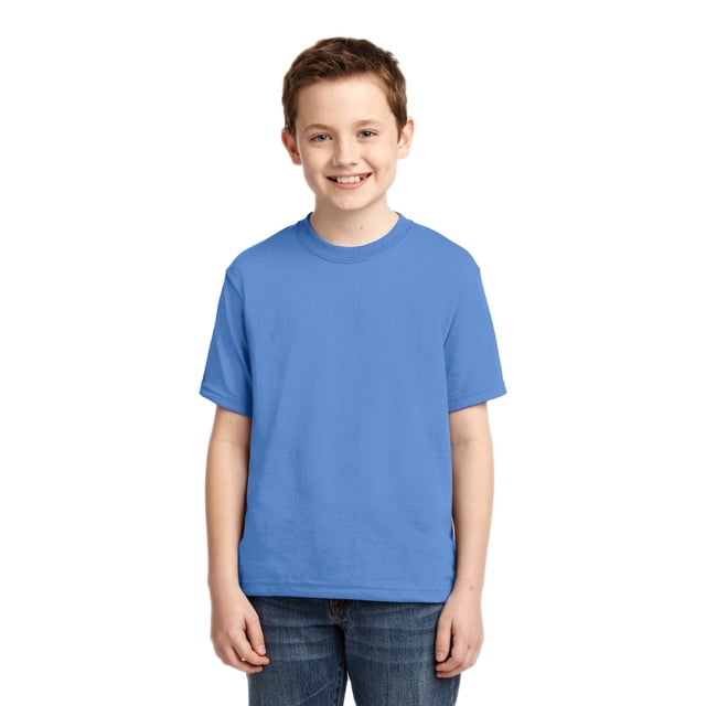 JERZEES® - Playera de algodón/poliéster Dri-Power® 50/50 para jóvenes. 29B Jerzees 29B