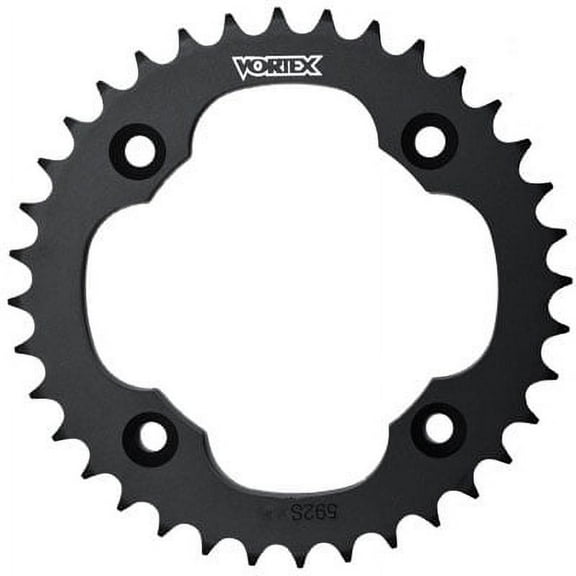 Vortex 520 Steel Rear Sprocket 36 Tooth Black for Suzuki LT-R 450 QUADRACER 2006-2009
