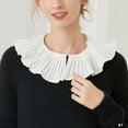 thumbnail image 4 of Lolita cuello falso con , media desmontable, cuellos de , , blusas, cuello falso para camiseta, cárdigan, niñas, Colcomx Collar falso, 4 of 7
