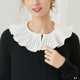 thumbnail image 4 of Elegante mujer con cuello falso collares de blusas de desmontables cuello falso para cárdigan corbatas Salvador Collar falso, 4 of 8