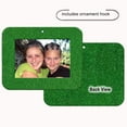 thumbnail image 5 of Mini Magnetic Glitter Christmas Picture Frame Ornaments with Photo Protectors, 6-Pack, Horizontal-Green, 5 of 8