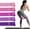 Pink, variant on Resistance Loop Exercise Bands Exercise Bands for Home Fitness, Stretching, Strength Training, Physical Therapy,Elastic Workout Bands for Women Men Kids, Set of 5