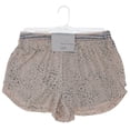 thumbnail image 2 of Marilyn Monroe Women's Lace Trim Shorts 2 Pack - Pink Cheetah & Grey Stripes - Medium, 2 of 8