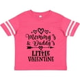 thumbnail image 3 of Inktastic Mommy Daddy Little Valentine Boys or Girls Toddler T-Shirt, 3 of 5