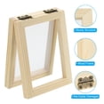thumbnail image 3 of Uxcell 4"x5" A7 Pantalla de Fabricación de Papel de Madera Mould Deckle Frame, Color Natural 2 Paquete, 3 of 5