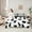 Black White, variant on jejeloiu Kawaii Cat 7-Piece Twin Bedding Sets,Cartoon Cute Kitten Bedding Comforter Set,Neon Gradient Striped Sheet Sets For Girls Kids,Luxury Bedroom Decor Reversible