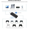 thumbnail image 2 of Wireless Adapter Converter Compatible with PlayStation5 & PC,Makes PS5/PS4/Xbox/Switch Controllers Compatible with Your PS5 & PC,Supports All PS5 Games (Black), 2 of 7