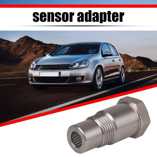 Car CEL Fix O2 Sensor Check Engine Light Eliminator Adaptador de enchufe M18 x 1.5