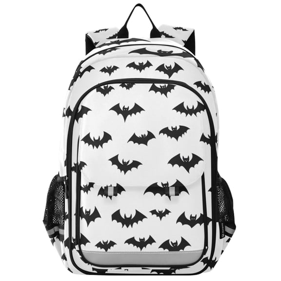 ALAZA Bat Silhouettes Laptop Backpack Purse Travel Bag Casual School Bookbag Rucksack for Women Men