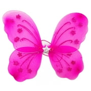 Wenchoice Hot Pink Star Wing  Girls One Size