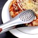 thumbnail image 2 of Pinza de cocina de 13 pulgadas/33 cm, pinza de acero inoxidable para alimentos, utensilio de cocina, herramienta de cocina, pinza para carne anticalor, 2 of 5